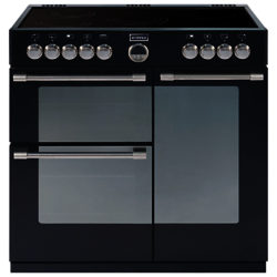 Stoves Sterling 900E Electric Range Cooker, Black